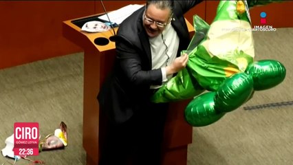 Senador Germán Martínez llama “Payaso Lastimita” al morenista Gabriel García