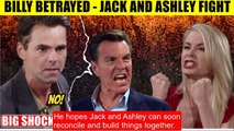 CBS Young And The Restless Billy doesn't take side - Betrayed Jack and Ashley to