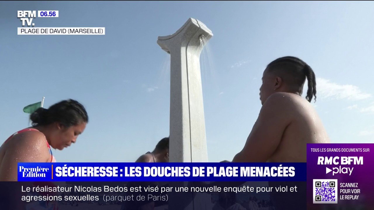 Pour éviter les périodes de sécheresse, les douches de plages sont menacées dans les villes côtières