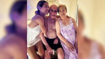Tamara Gorro aprovecha al máximo el tiempo con sus abuelos en Ibiza