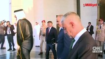 Körfez turunda ikinci durak Katar! Erdoğan ve Al Sani bir araya geldi