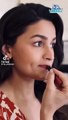 Alia bhatt wearing lipsticks
