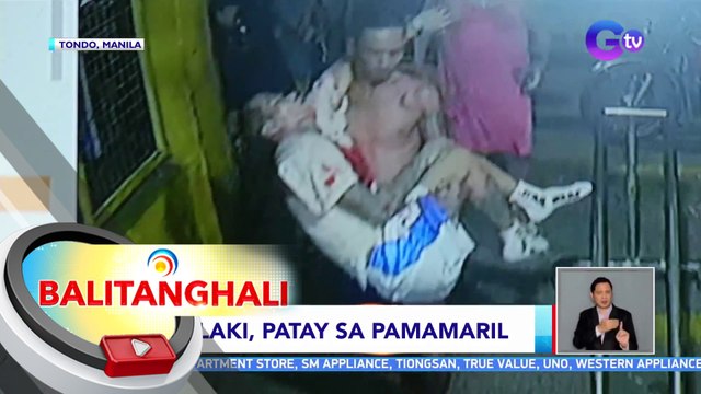 Lalaki, patay sa pamamaril sa Tondo, Maynila | BT