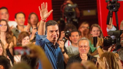 Pedro Sánchez: "La derecha está instalada en la mentira y nosotros en la remontada"