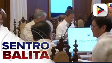 PBBM, pinangunahan ang NEDA Board meeting