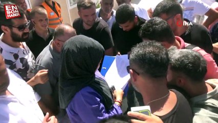 Hatay'da prefabrik iş yerleri teslim edildi