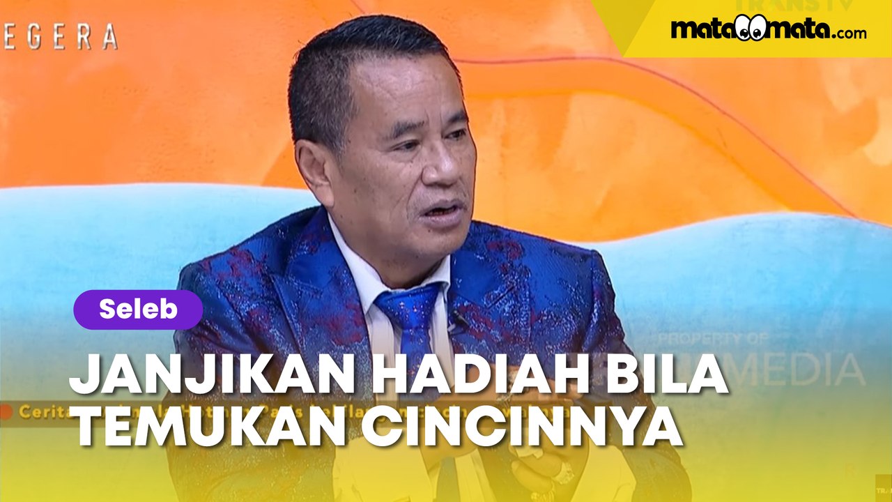 Hotman Paris Janji Kasih Hadiah Uang Buat Orang yang Temukan Cincin Mewahnya