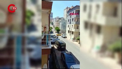 ÜMRANİYE DE TAKSİDE YANGIN