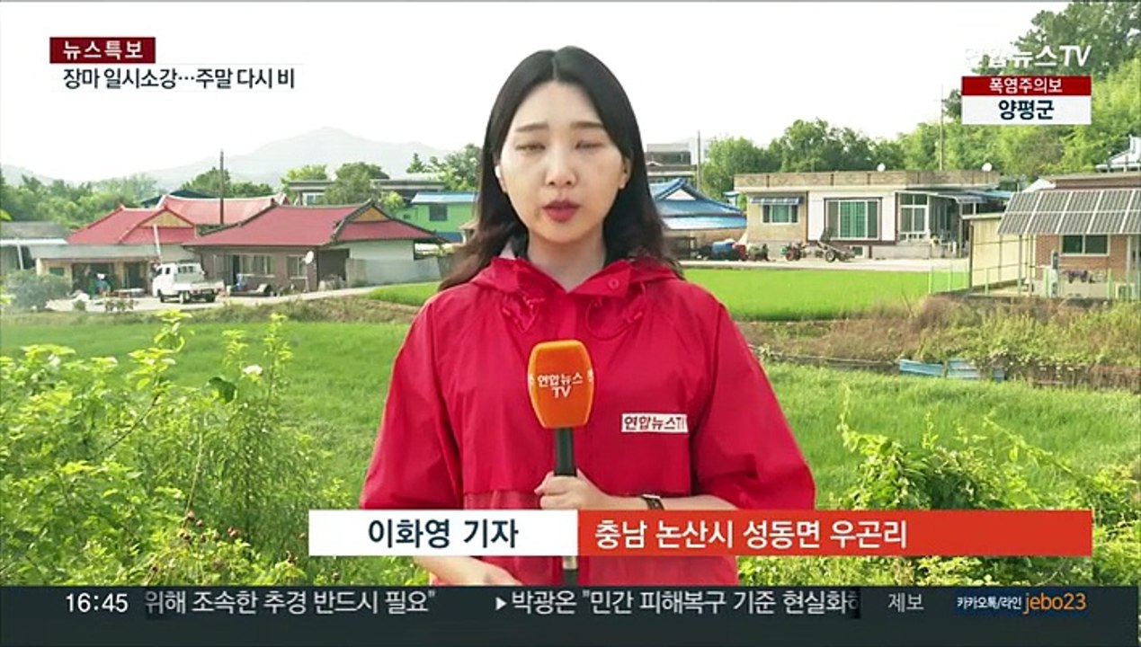 "30년 만에 처음"…비 그친 논산 '복구' 시동
