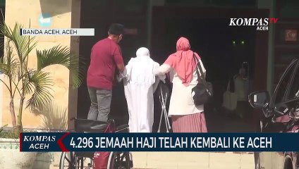 4.296 Jemaah Haji Telah Kembali ke Aceh