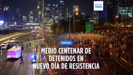 Israel | Medio centenar de detenidos en un nuevo Día de Resistencia contra la reforma judicial