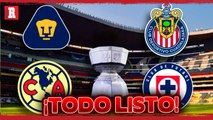 ASÍ jugarán los 4 GRANDES de la LIGA MX en LEAGUES CUP