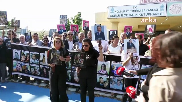 Çorlu Tren Katliamı'nda oğlunu kaybeden Mısra Öz: 'Bu kapıdan adaletle çıktık demek istiyoruz'