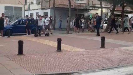 Video del tiroteo ocurrido este martes en el distrito malagueño de Palma-Palmilla.