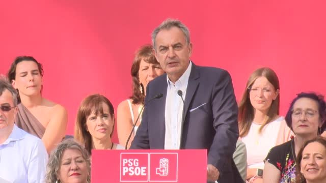 Zapatero dice que decidió coger la mochila ante la insidia y el ataque despiadado e injusto a Sánchez