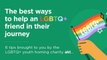 Six in 10 LGBTQ+ adults don't feel accepted by some of their closest friends and family