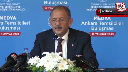 Mehmet Özhaseki, yerinde dönüşüm projesine başvuru sayısını açıkladı