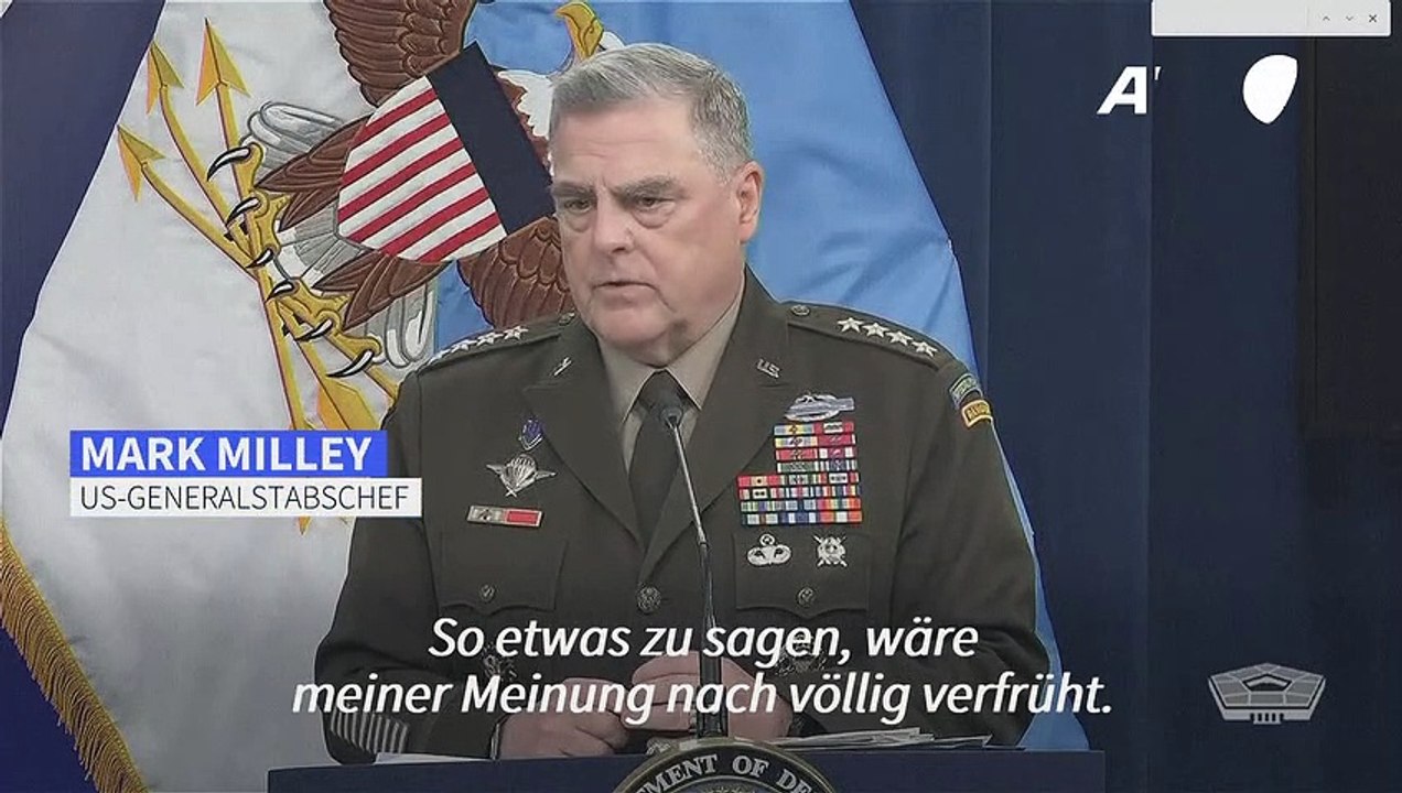 USA: Ukrainische Gegenoffensive nicht gescheitert
