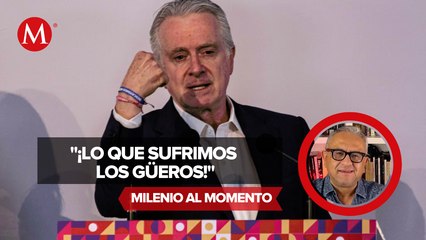 Los políticos llorar; da risa verlos quejarse porque los discriminan por güeros: Jairo Calixto