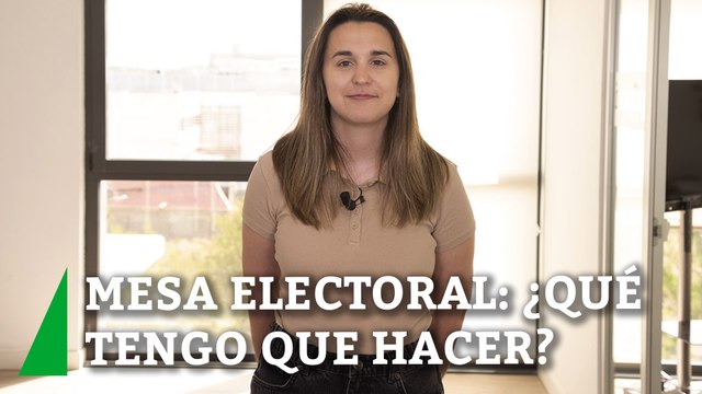 Soy miembro de la mesa electoral en las elecciones generales del 23-J: ¿Qué tengo que hacer?