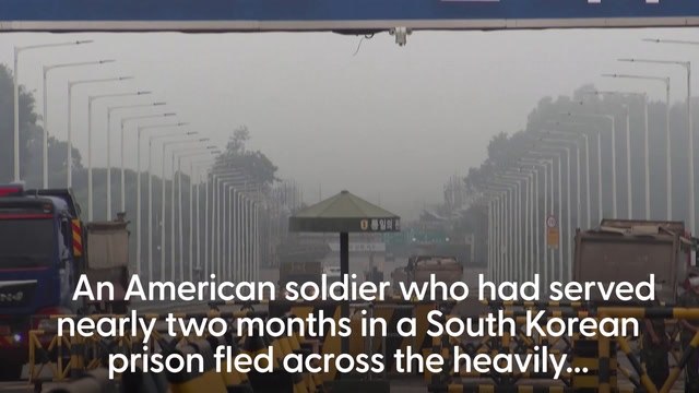 US soldier who fled to North Korea had served time in a South Korean prison