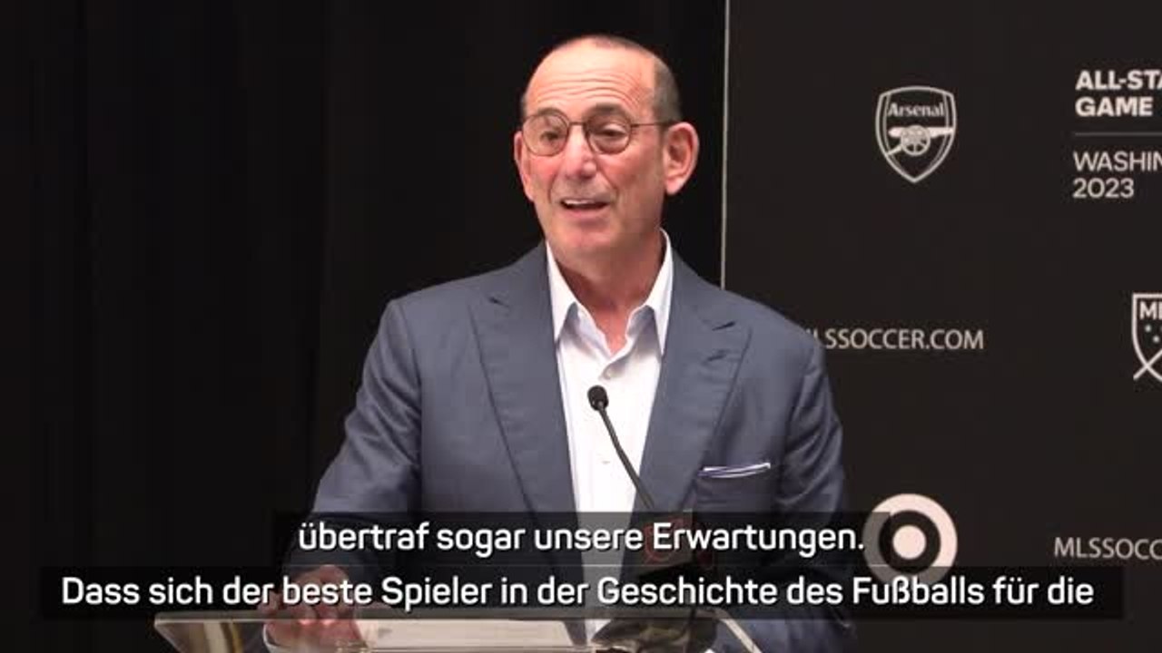 Garber: Messi-Empfang in MLS 'war spektakulär'