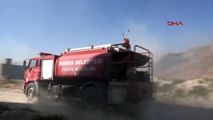 Un incendie se déclare à Burdur 70 Décares de prairies sèches