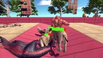 Dinosaurs And Fantasy Hunt Smilodon - Animal Revolt Battle Simulator