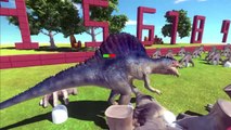 Dinosaurs are Hunting Things To Save Lion - Animal Revolt Battle Simulator