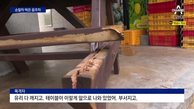 인도·중앙선 안 가리고 도주…20대 음주운전 남성 검거