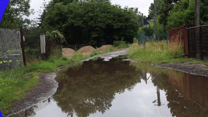 Olkusz - stary Olkusz ulica do remontu