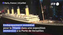 L'exposition Titanic à l'ombre de la disparition du Titan