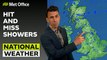 Met Office Afternoon Weather Forecast 19/07/23 – Wet for some, Dry for others