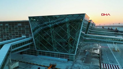 KKTC Ercan Havalimanı'nın yeni terminal binası yarın açılacak