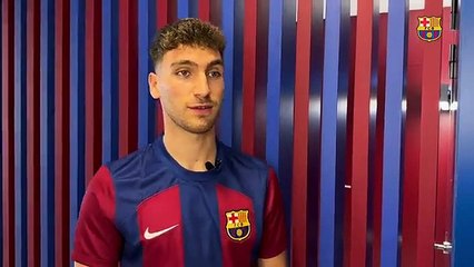 Las primeras declaraciones de Diego Percan como jugador del Barça / FCB