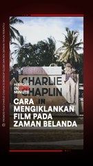 Cara Mengiklankan Film Zaman Belanda