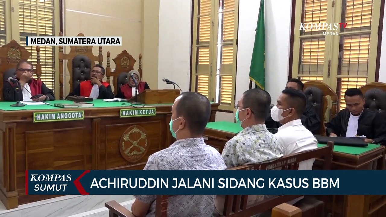Momen Achiruddin Hasibuan Jalani Sidang Kasus Penyalahgunaan BBM