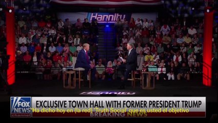 Trump: "El Departamento de Justicia se ha convertido en un arma para los demócratas"