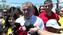 Gençlik ve Spor Bakanı Osman Aşkın Bak, Adıyaman'da açıklamalarda bulundu