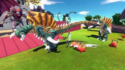 Monster War - Kaiju Team VS Creepy Monster Team - Animal Revolt Battle Simulator