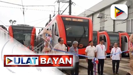 PBBM, pinangunahan ang paglulunsad ng LRT-1 4th generation light rail vehicle