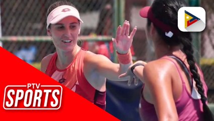 Eala at Ribera, tinalo ang 2nd seed players mula India sa ITF Women’s Doubles event