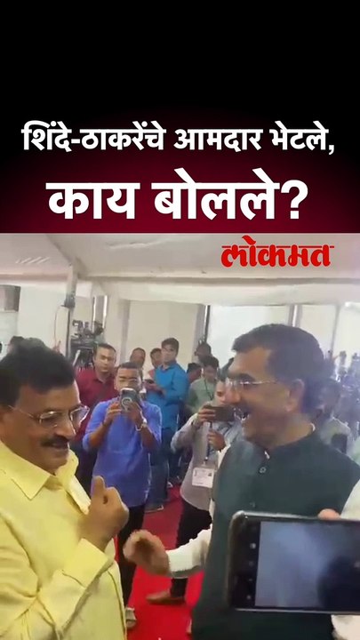 शंभूराज देसाई-भास्कर जाधवांची भेट, एकमेकांना काय बोलले?