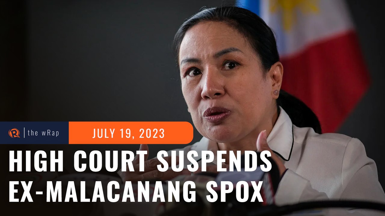 SC suspends ex-press secretary Trixie Angeles over abusive, offensive language
