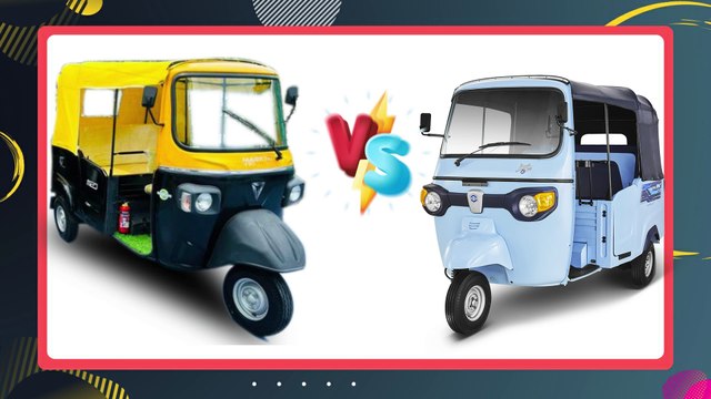 Ape E-City FX Max OSM Stream City Electric Passenger Auto Rickshaw Comparison in Hindi