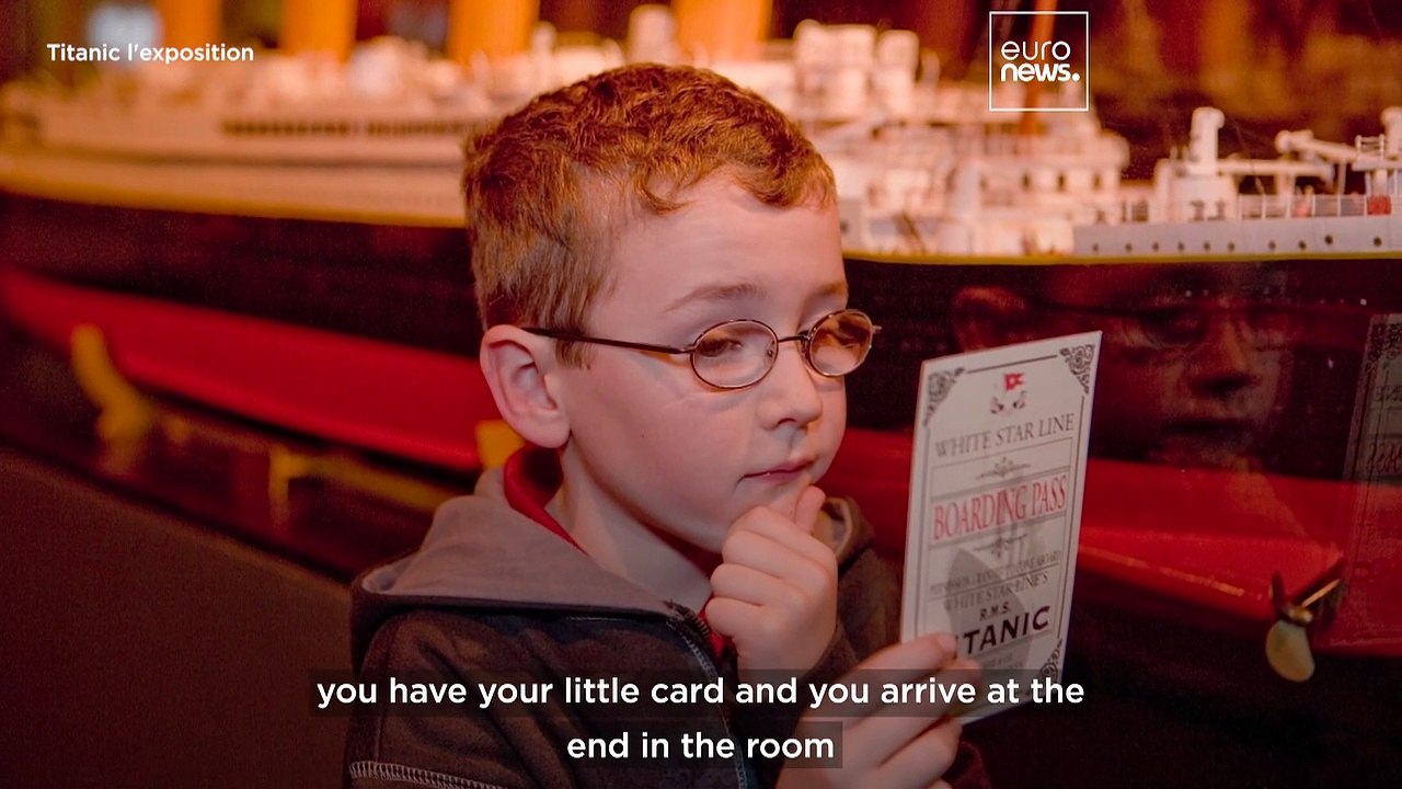 Step onboard the Titanic in Paris for an immersive exhibition