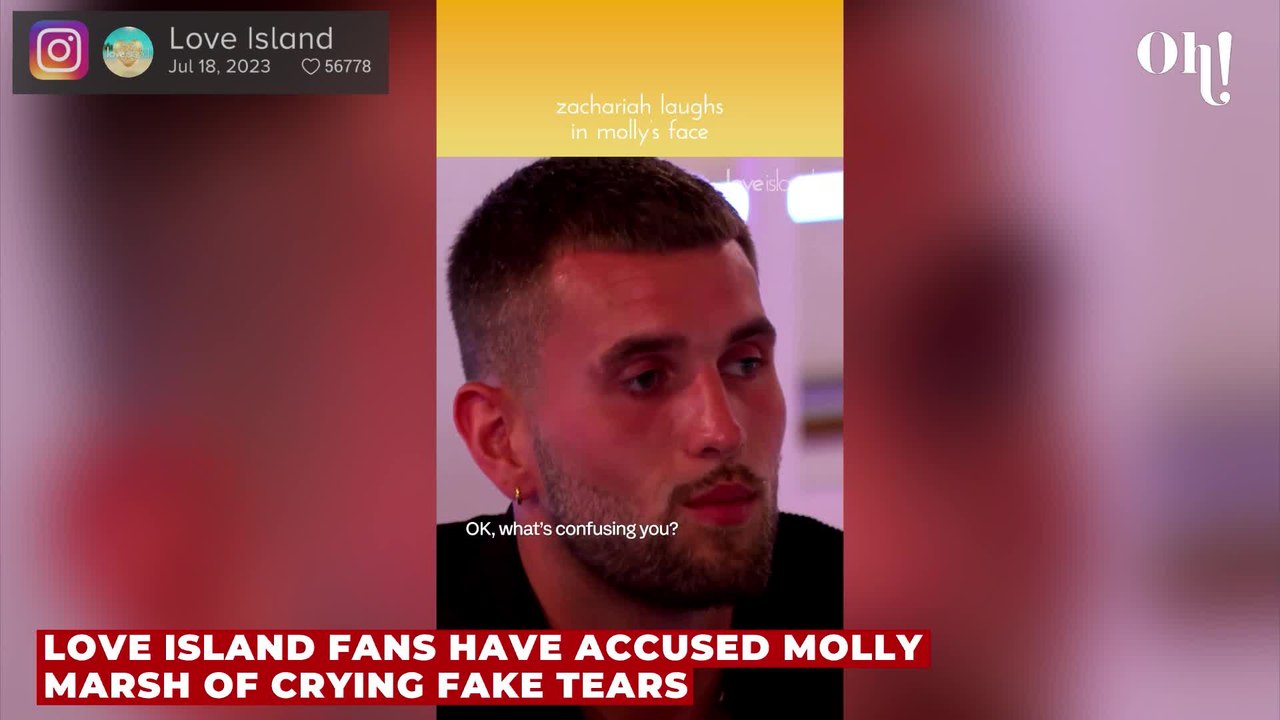 Love Island's Molly Marsh gets blamed for her choices on the show as she 'cries'