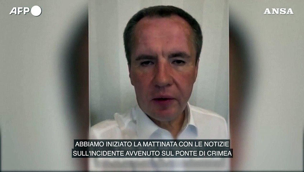 Attacco ponte Crimea, governatore Belgorod: "Ferita una ragazza, morti i genitori"