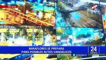 Miraflores: 300 cámaras vigilarán calles del distrito ante tercera ‘Toma de Lima’
