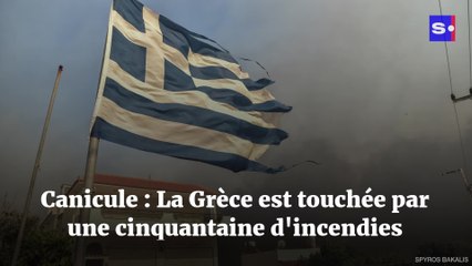 Canicule : La Grèce est touchée par une cinquantaine d'incendies